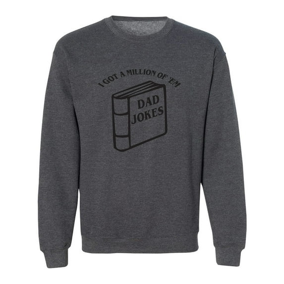 Dad Jokes Crewneck Sweatshirt