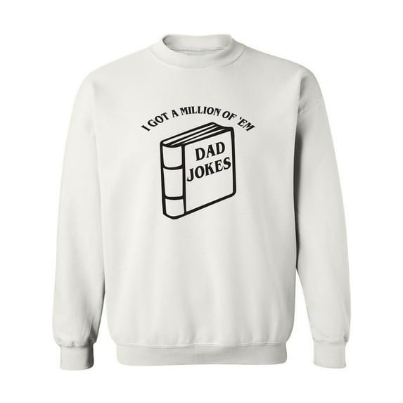 Dad Jokes Crewneck Sweatshirt
