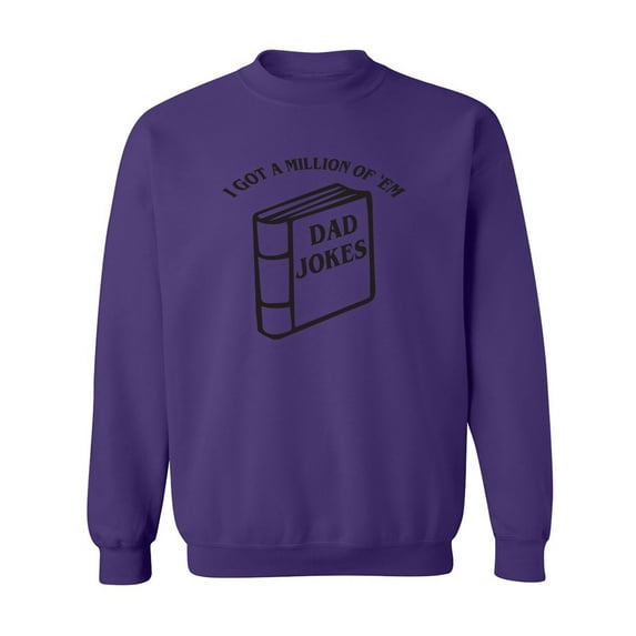 Dad Jokes Crewneck Sweatshirt