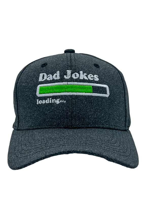 Dad Jokes Loading Hat Funny Sarcastic Computer Load Bar Novelty Cap