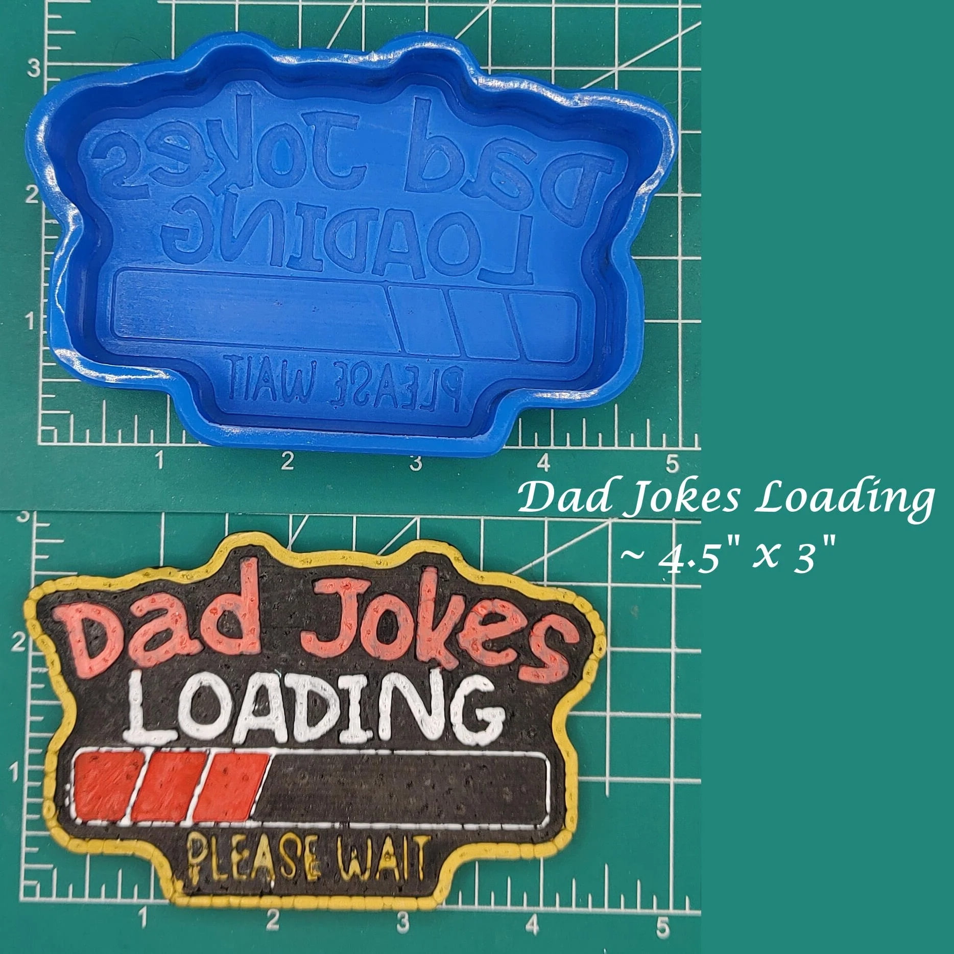 Dad Jokes Loading Silicone Freshie Mold