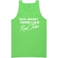thumbnail image 1 of Dad Jokes? More Like Rad Jokes Neon Tank Top, 1 of 1