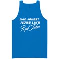 thumbnail image 1 of Dad Jokes? More Like Rad Jokes Neon Tank Top, 1 of 1