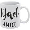 thumbnail image 1 of Dad Juice Dad Mug Dad Gift Funny Mugs Family Mug Family Funny Coffee Mug - Novelty Coffee Mugs White 11 Ounce Ceramic Coffee Mug, High Grade Ceramic Coffee Mug, 1 of 6