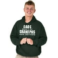 thumbnail image 1 of Dad Knows A lot Grandpa Everything Hoodie Hooded Sweatshirt Men Brisco Brands S, 1 of 6