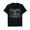 Dad Level Unlocked 2025 I Leveled Up To Soon To Be Gamer Dad TShirt