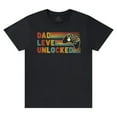 thumbnail image 1 of Dad Level Unlocked T-Shirt – Funny New Dad Gift – Gamer-Inspired Father’s Day Shirt for Men, 1 of 2