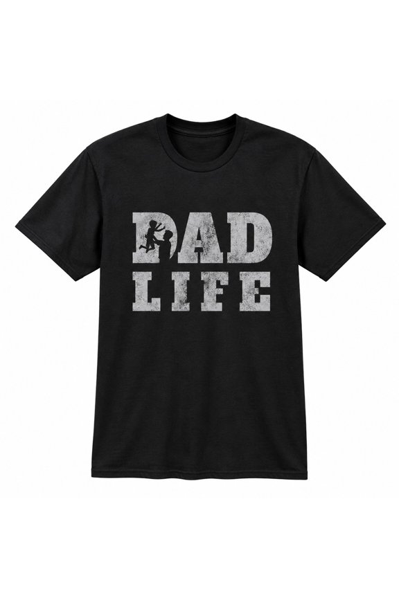 Dad Life Graphic T-Shirt for Men, Funny Father’s Day Tee