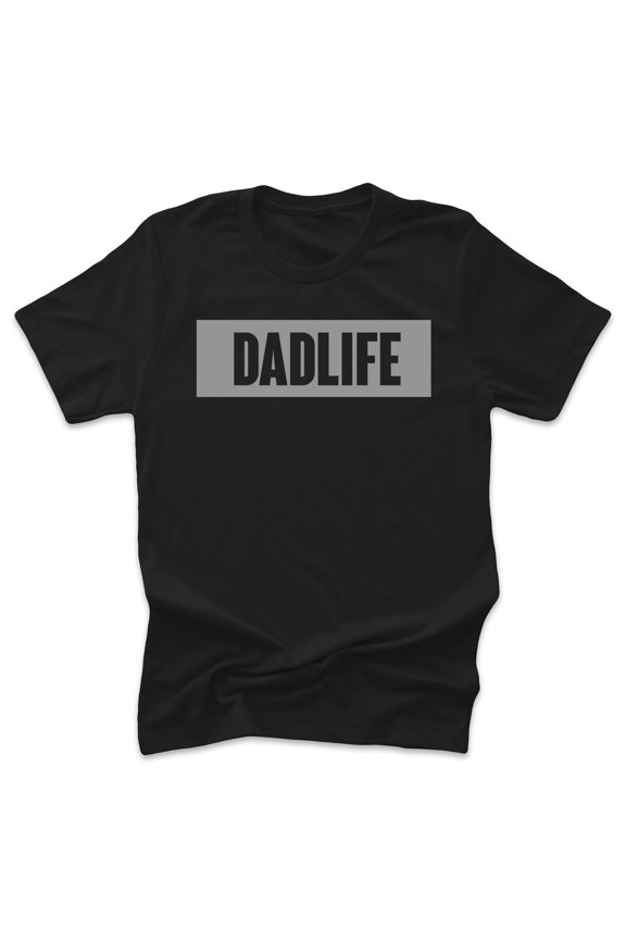 Dad Life Hip Cool Dad Streetwear Adult Men's Black T-Shirt Father's Day Gift For Husband. Best Dad