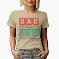 thumbnail image 1 of Dad Like Mom Only Funner, Father's Day, Tan T-Shirt, Medium, 1 of 5