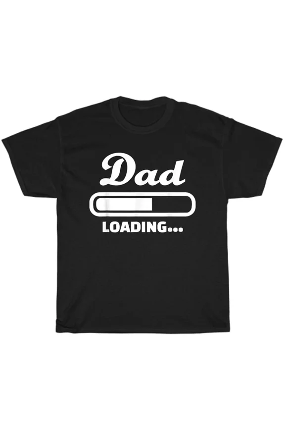 Dad Loading Future Daddy Father Fathers Day Gift T-Shirt Funny Tee New Unisex S-5XL Hot Trending Shirt, Vintage Birthday Gift