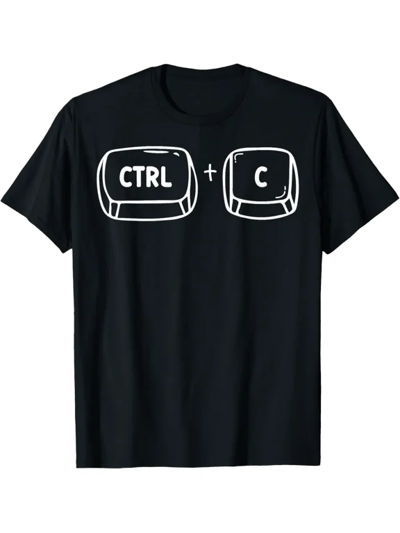 Dad Mom Ctrl C Halloween Family T Shirt Size S-5XL