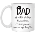 thumbnail image 1 of Dad No Matter What Life Throws At You Ceramic Coffee Mug _ Funny Dad Mug, 1 of 8