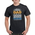 thumbnail image 1 of Dad Of An Awesome Physician T-Shirt Men -Image by Shutterstock, Male 5X-Large, 1 of 4