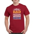 thumbnail image 1 of Dad Of An Awesome Physician T-Shirt Men -Image by Shutterstock, Male 5X-Large, 1 of 4