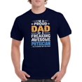 thumbnail image 1 of Dad Of An Awesome Physician T-Shirt Men -Image by Shutterstock, Male x-Large, 1 of 4