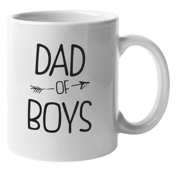 Dad Of Boys. Father's Day Coffee & Tea Gift Mug (11oz)
