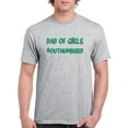 thumbnail image 1 of Dad Of Girls, Out-numbered Men T-Shirt, Male Small, 1 of 4