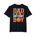 thumbnail image 1 of Dad Of The Birthday Boy Basketball Father Daddy Funny T-Shirt, 1 of 4
