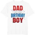 thumbnail image 1 of Dad Of The Birthday Boy Shirt Matching Family Spider Web T-Shirt, 1 of 4