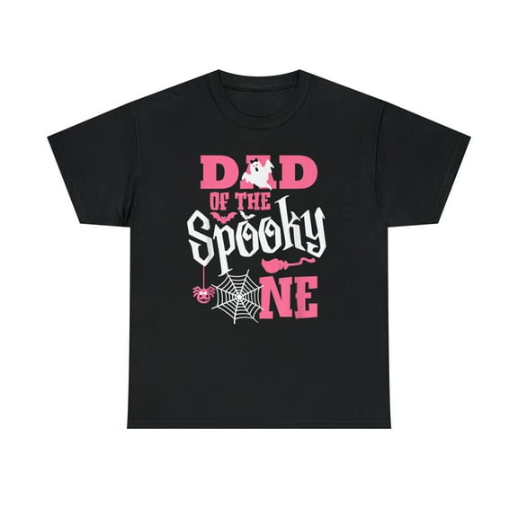 Dad Of The Spooky One Cotton Tee