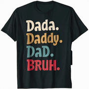 Dad Papa Revolution Graphic Tee Shirt Men Vintage Fatherhood Tee