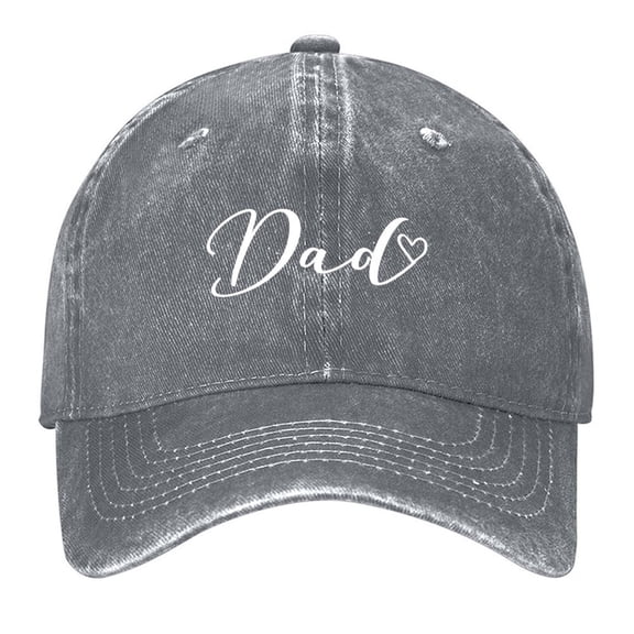 Dad Print Vintage Wash Dad Hat Adjustable Curved Brim Baseball Cap,Made In USA,Casual Outdoor Sports Fishing Cap for Men and Women