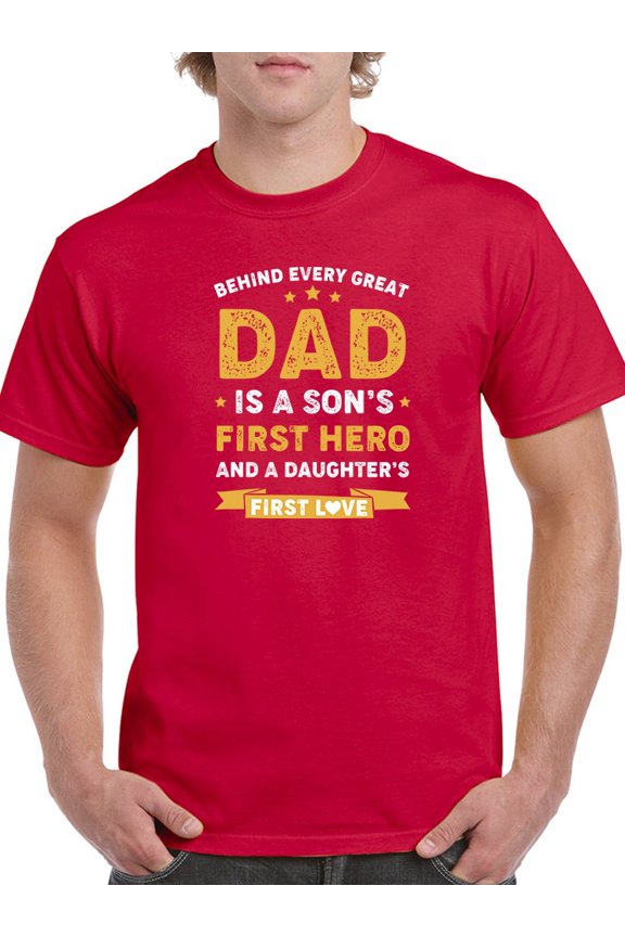 Dad Quote Men T-Shirt, Male Small