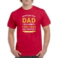 thumbnail image 1 of Dad Quote Men T-Shirt, Male x-Large, 1 of 4