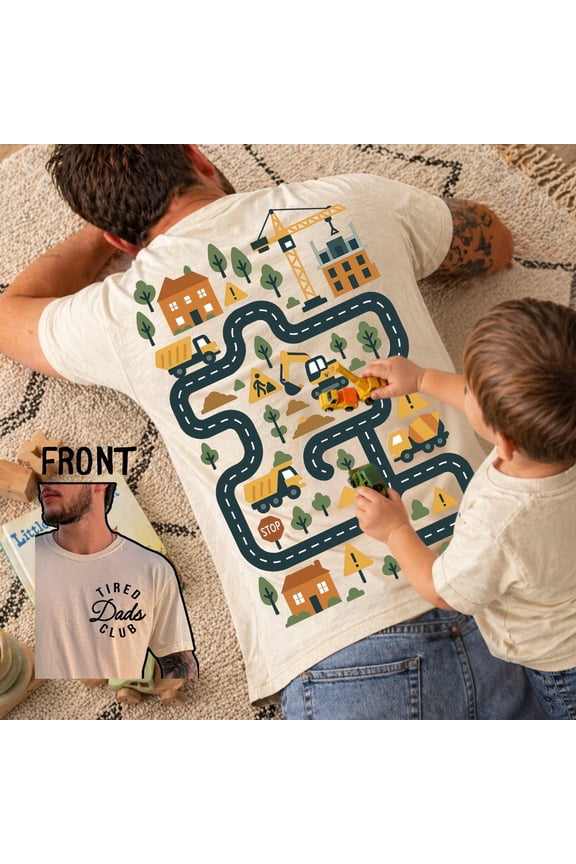 Dad Road Play Tired Dads Club Interactive T-Shirt