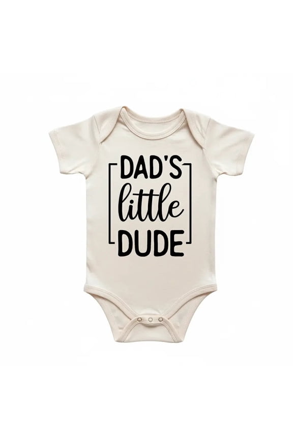 Dad'S Dude Newborn Baby Bodysuit