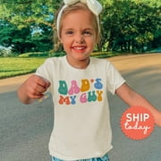 BELLA + CANVAS Dad'S My Guy Shirt, Cute Father'S Day Gift From Dad, Toddler First Father'S Day Outfit, Daddy And Me Apparel, (Bc-Dad71), New Born, Baby Shower Gift, New Parents Gift