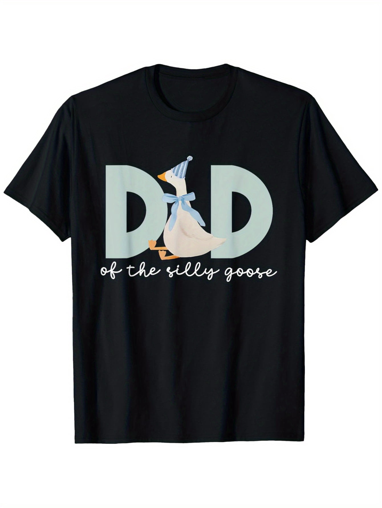 Dad'S Silly Goose Birthday Matching Family T-Shirt | 100%, Casual Style ...