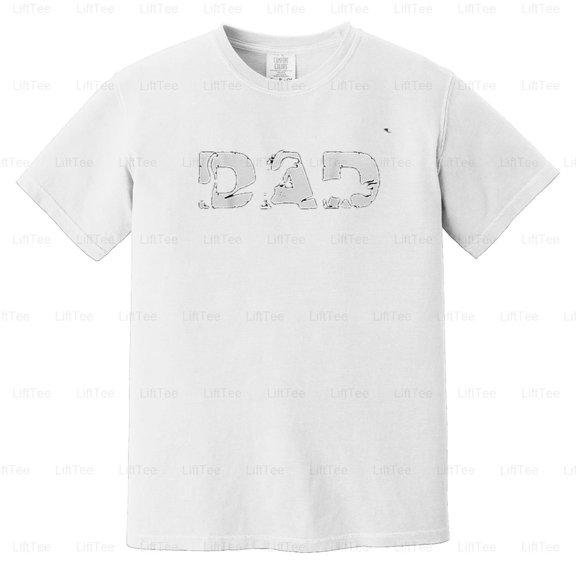 Dad Saurus T-Rex Dinosaur Father's Day Funny Prehistoric Jurassic Family Fun Comfort Color T-Shirt Unisex, up to 4XL