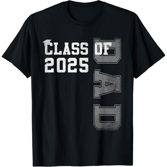 Dad Senior 2025 Proud Dad Of A Class Of 2025 Graduate Father T-Shirt