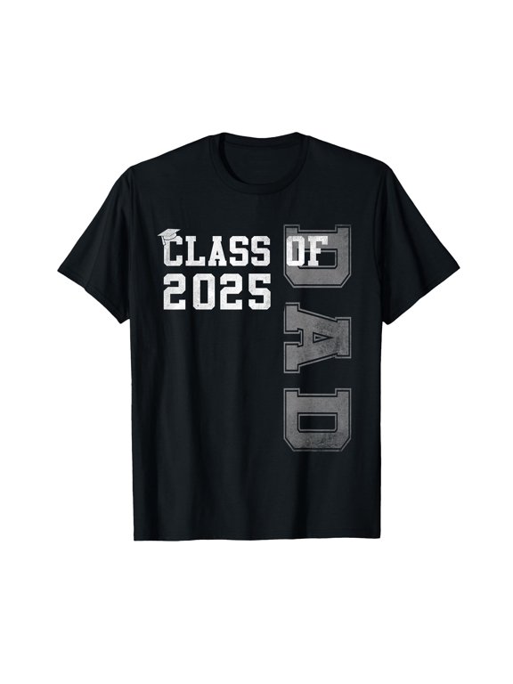 Dad Senior 2025 Proud Dad Of A Class Of 2025 Graduate Father T-Shirt