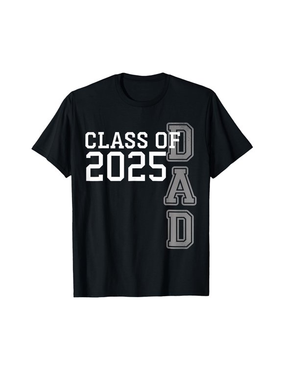 Dad Senior 2025 Proud Dad Of A Class Of 2025 Graduate Father T-Shirt