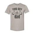 thumbnail image 1 of "Dad Shirt, Dad To Be Tee, This Guy Is Going To Be A Dad, Pregnancy Reveal, Dad To Be, New Dad, Expecting Dad, Daddy Shirt, Baby Reveal Tee, Heather Stone, 2XL", 1 of 1
