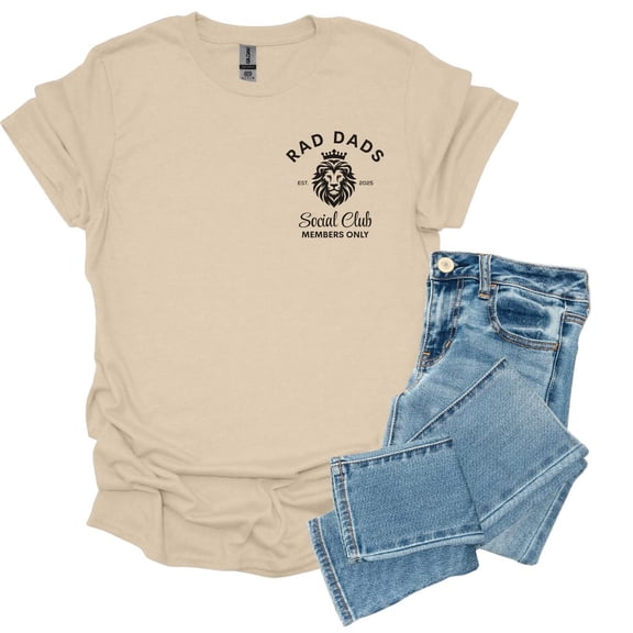 Dad Shirt Rad Dad Social Club Shirt, First Father's Day Vintage Inspired Dad Shirt, New Dad, Father's Day Shirt, All Size S-5Xl