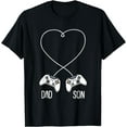 thumbnail image 1 of Dad Son Gaming Fathers Day Cool Video-Game Matching Gamer T-Shirt, 1 of 4