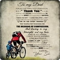thumbnail image 1 of to My Dad from Son Metal Tin Sign,Birthday Gifts for Dad,Dad Gifts for Father, from Son,Inspirational Quote Sign for Home Office Bedroom Retro Wall Sign 12x12 Inches, 1 of 6
