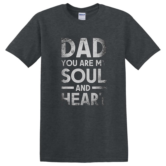 Dad Soul Heart Father Daddy Papa Father's Day Family Love Bond T-Shirt Unisex, up to 5XL