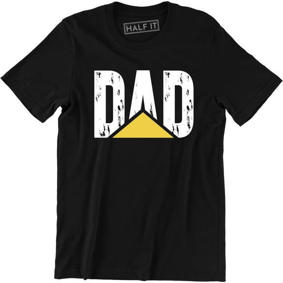 Dad Stay At Home Funny Daddy Fathers Day Proud Son And Daugther mens T-Shirt