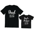thumbnail image 1 of Dad T-Shirt Matching Tools Graphic Tee Dad's Helper Kids Toddler Shirt Youth Baby, 1 of 3