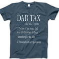 thumbnail image 1 of Dad Tax Definition T-Shirt – Funny Fatherhood Graphic Tee for Men, Portion of Kids’ Food Joke Shirt, Dad Gift for Father’s Day, Casual Dad Joke T-Shirt, Food Humor Tee, 1 of 7