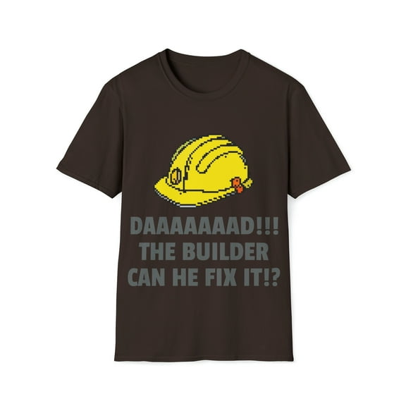Dad The Builder Shirt - Unisex Softstyle T-Shirt