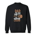 thumbnail image 1 of Dad The Guitar Legend Sweatshirt Men -SPIdeals Designs, Male 3X-Large, 1 of 4