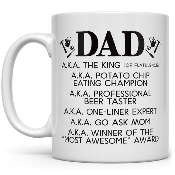 Dad The King Mug Father's Day Mugs