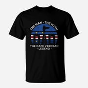 Dad The Man The Myth The Cape Verdean Legend Cabo Verde TShirt