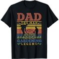 thumbnail image 1 of Dad The Men Myth The Gardening Legend For Gardener T-Shirt, 1 of 5
